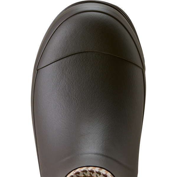 2026 Ariat Dames Kelmarsh Shortie Rubber Laars 10080427 - Chocolate